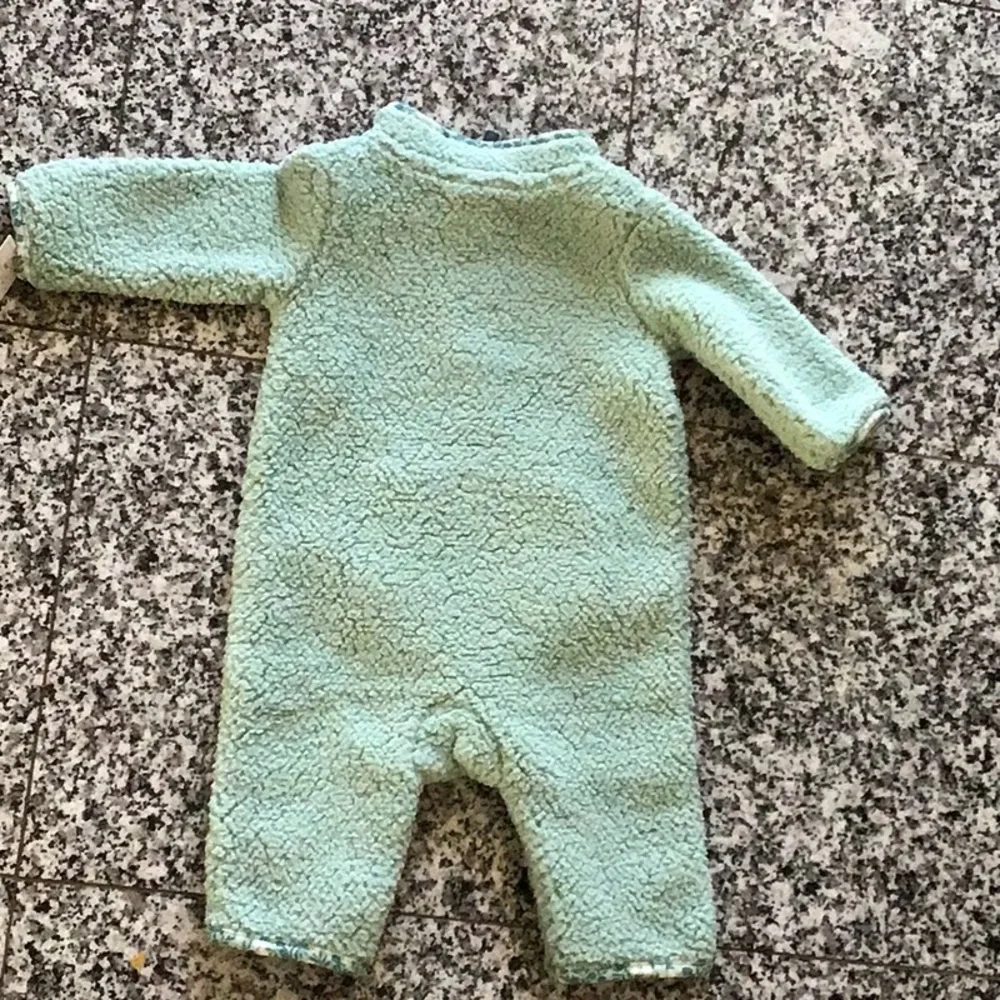 Carter’s mint green sherpa one-piece